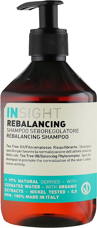 insight rebalancing szampon do włosów przetłuszczających się