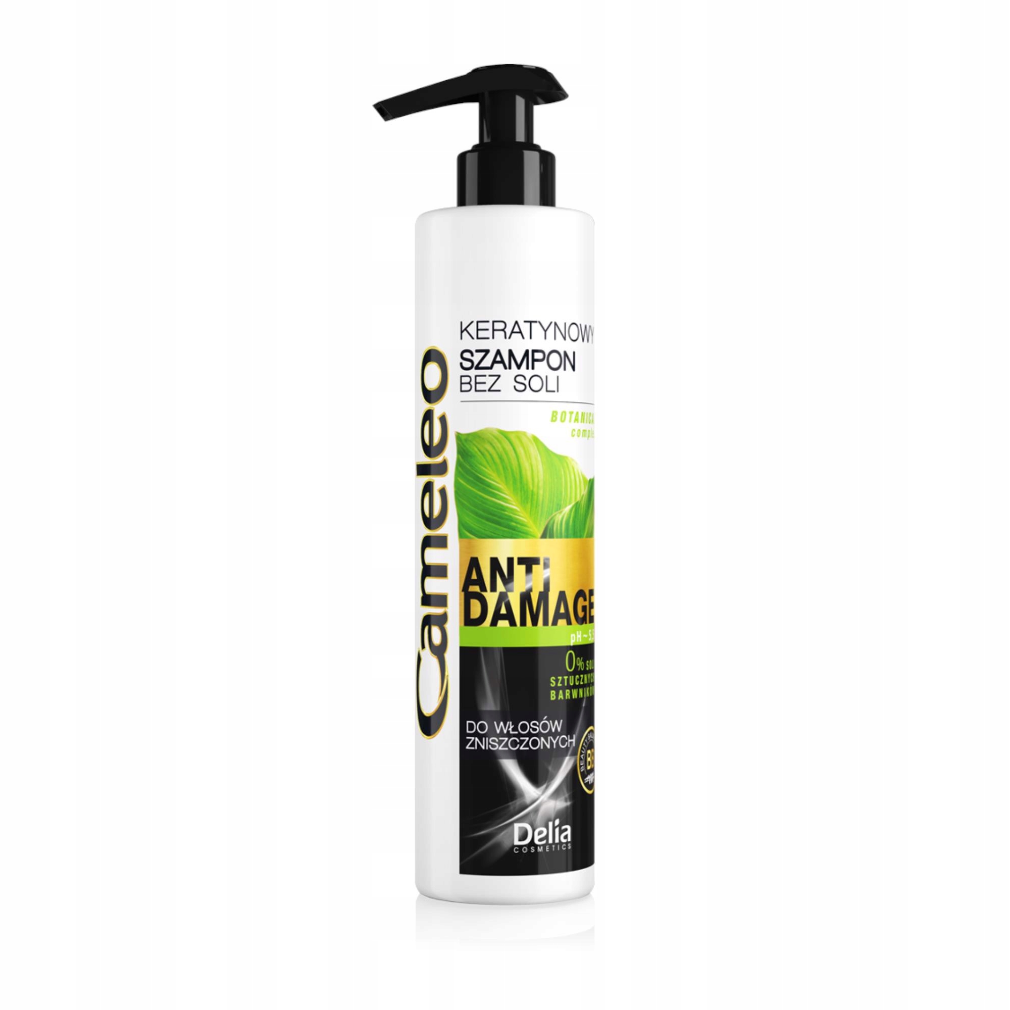 cameleo keratynowy szampon bez soli do włosów 500ml