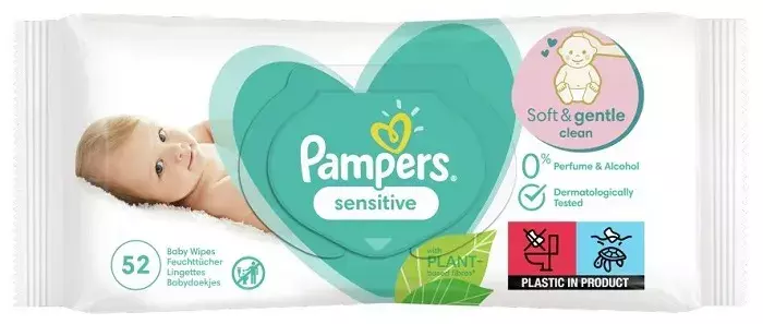pampers sensitive zapach