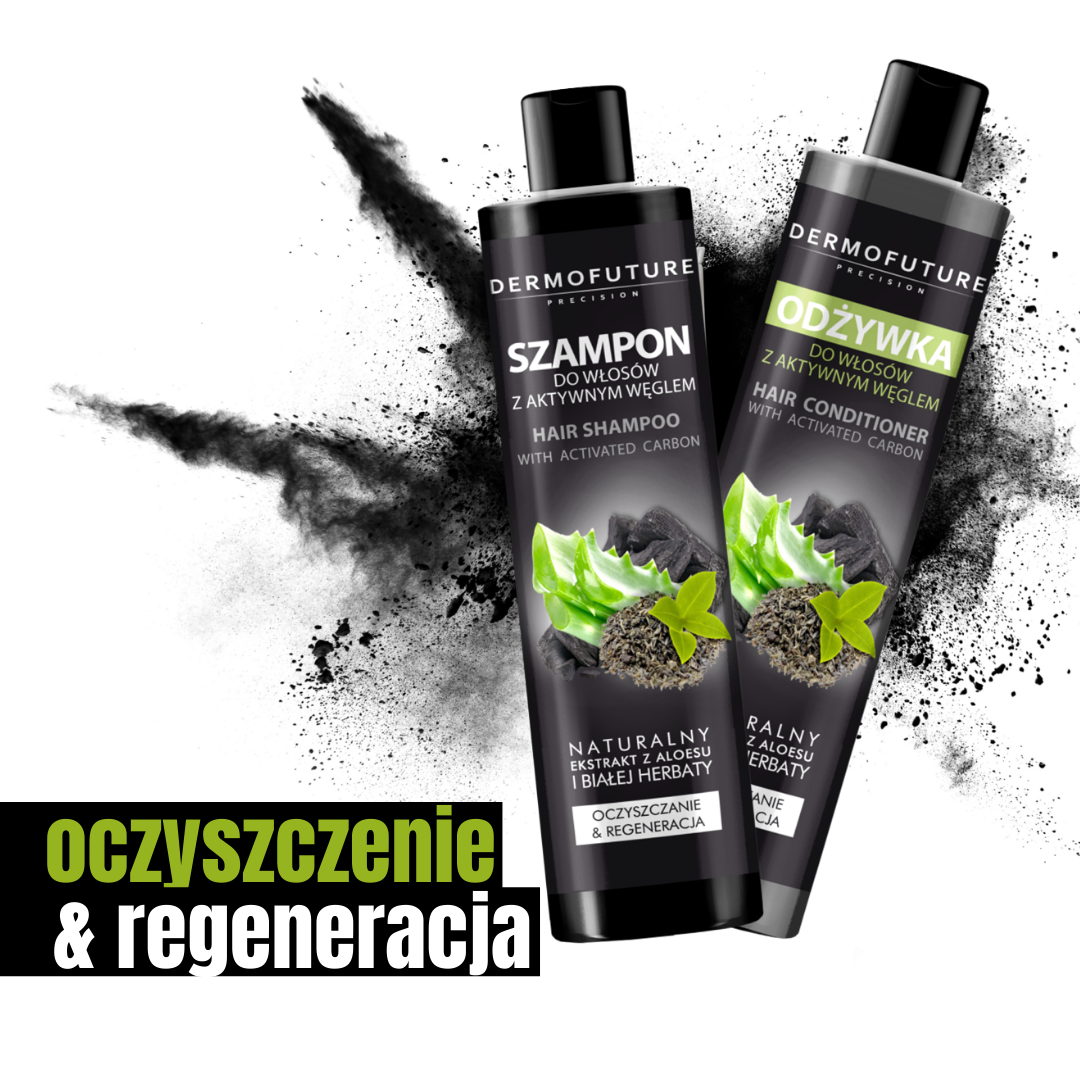 dermofuture szampon do włosów z aktywnym węglem skład