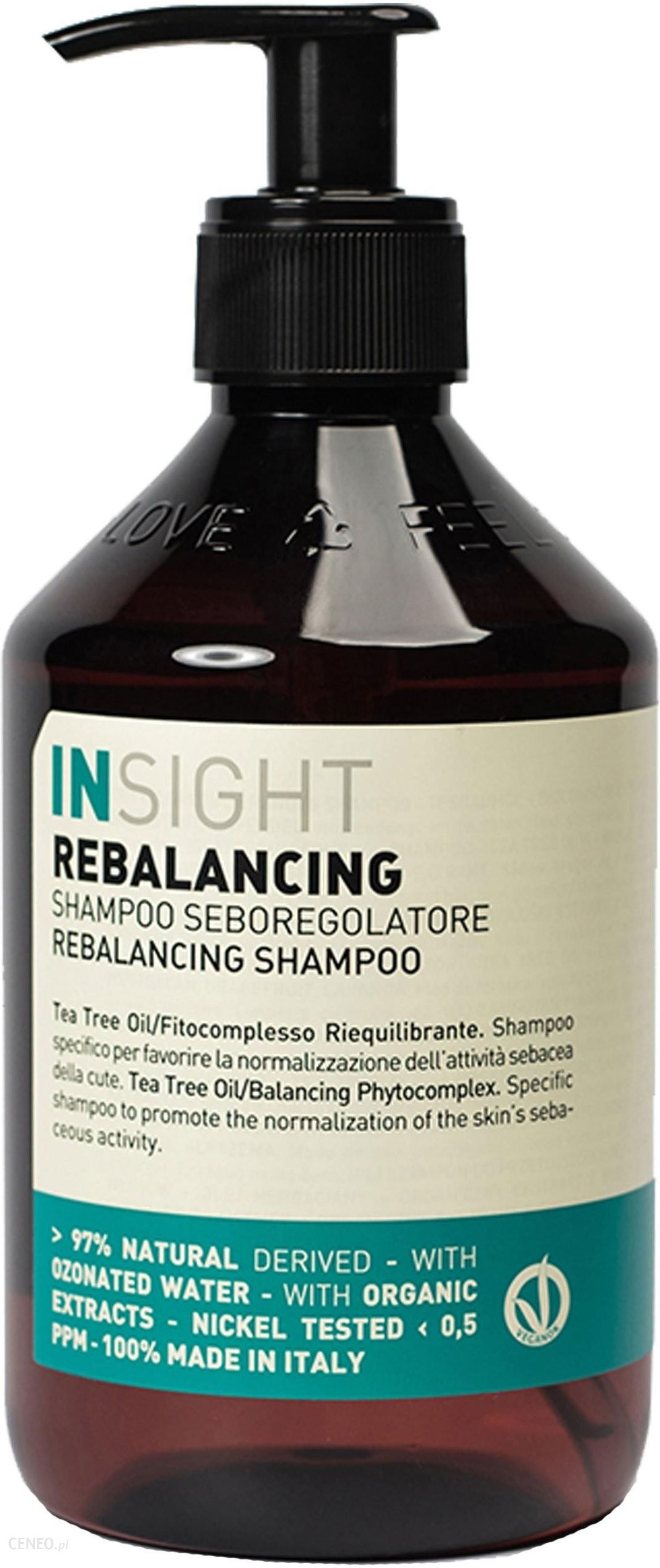 insight rebalancing szampon do włosów przetłuszczających się