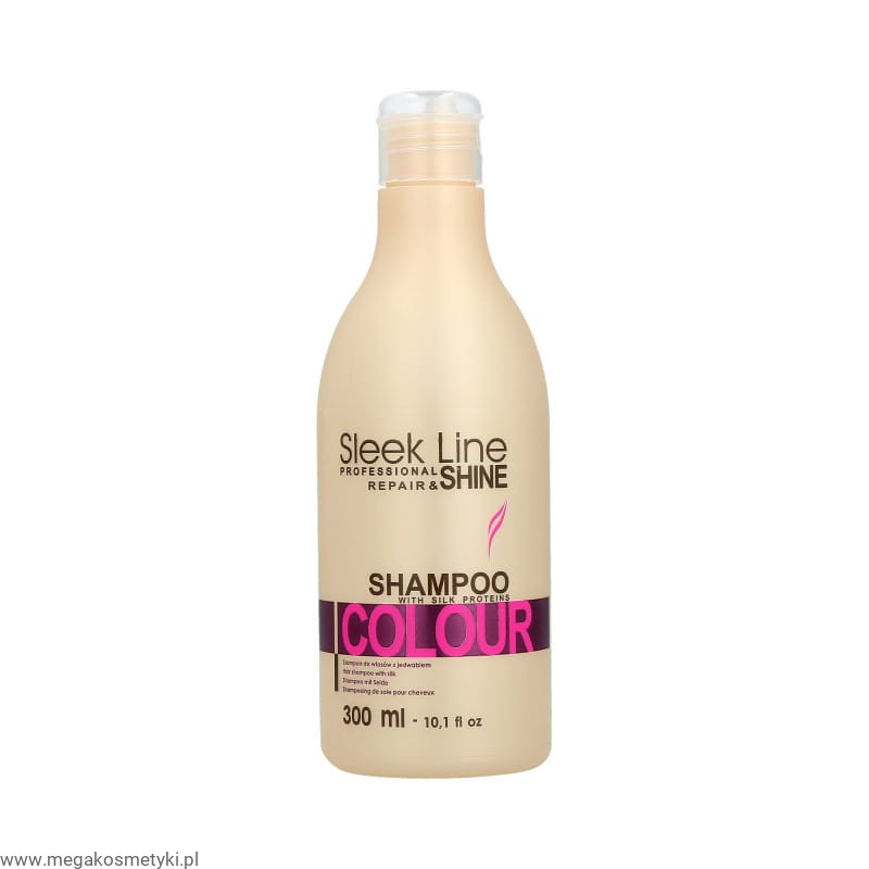 sleek line szampon do włosów farbowanych