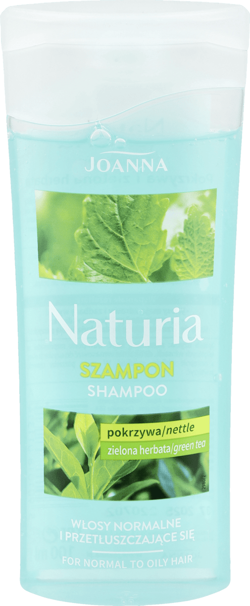 joanna naturia szampon do włosów pokrzywa i zielona herbata