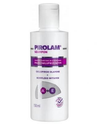 pirolam szampon przeciwłupieżowy witamina e 150 ml