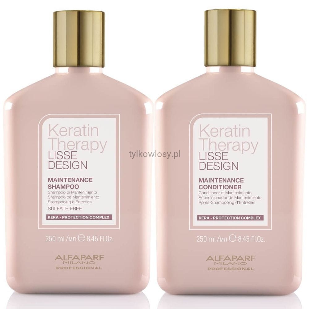 alfaparf keratin odżywka i szampon