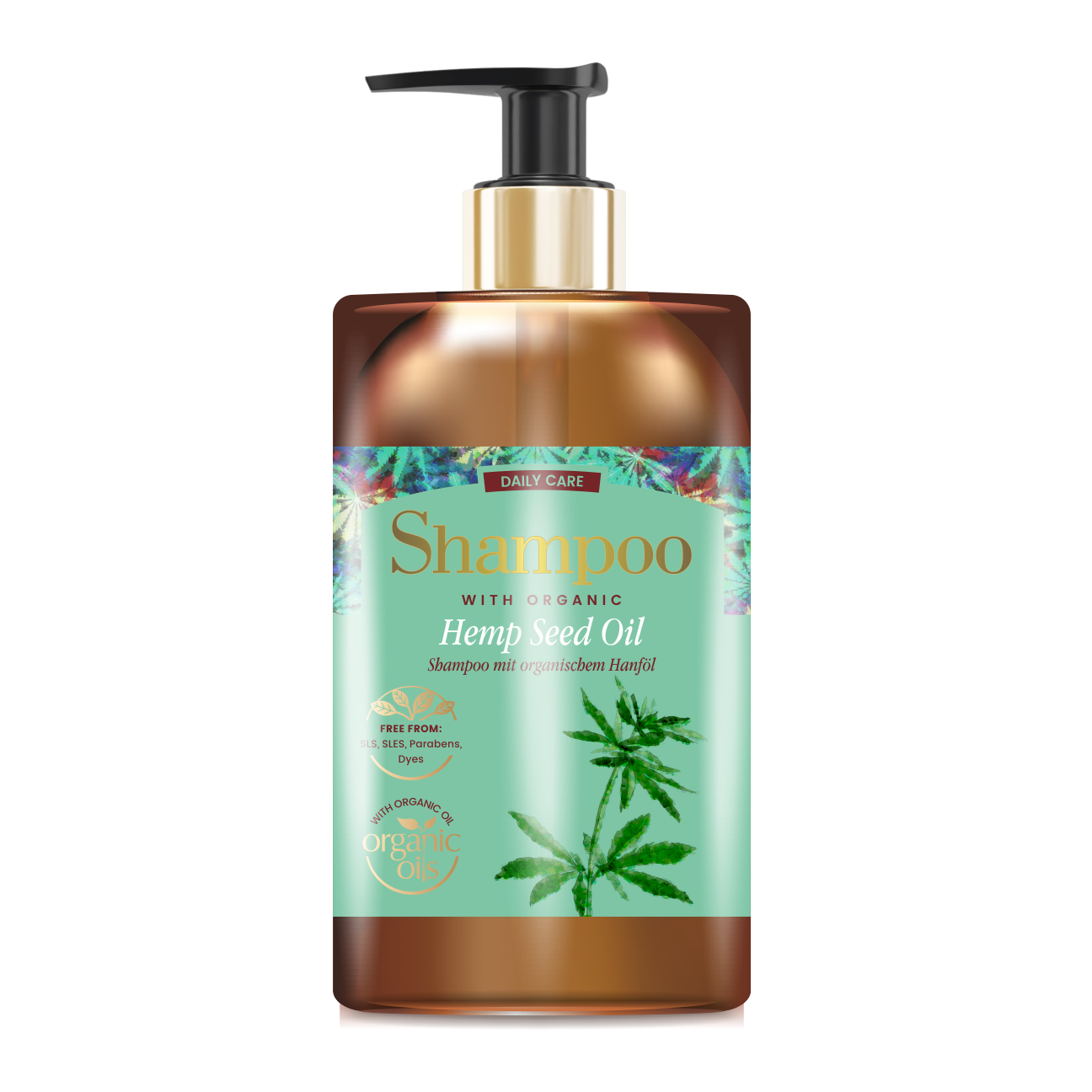 glyskincare szampon z olejem konopnym