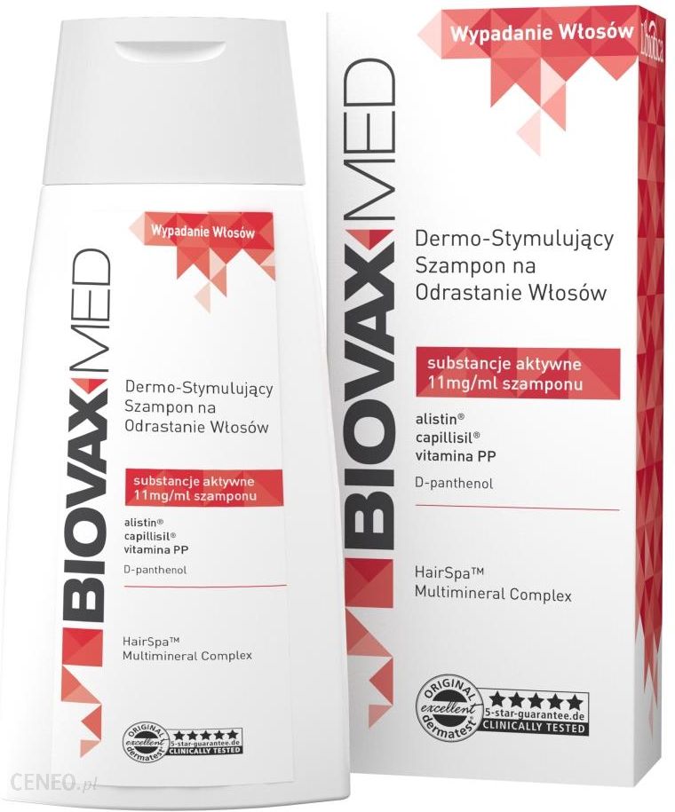 iovaxmed dermo-stymulujący szampon na odrastanie włosów