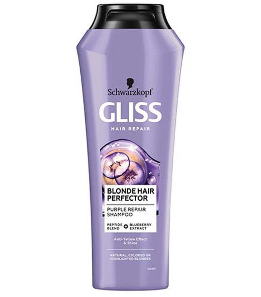 fioletowy szampon do włosów suchych