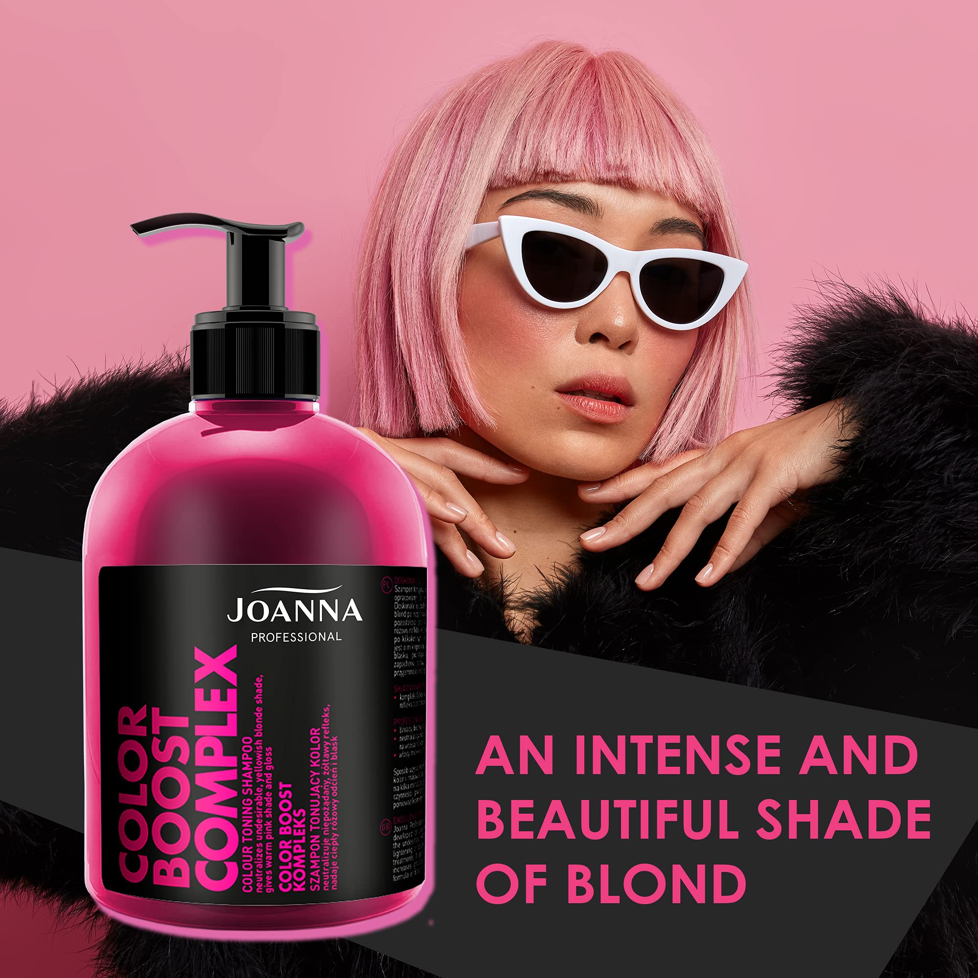 joanna szampon tonujacy rozowy