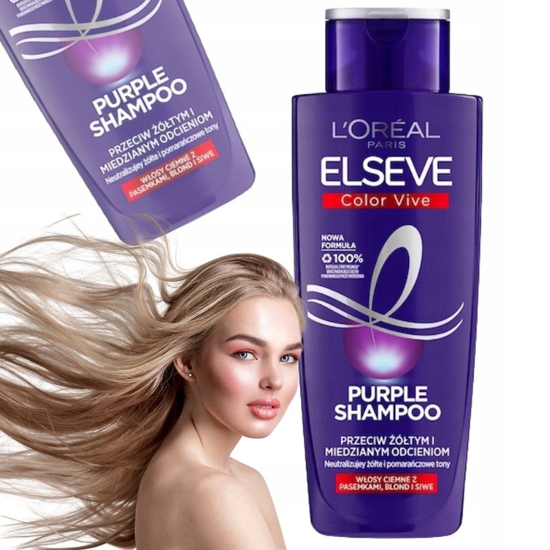loreal fioletowy szampon