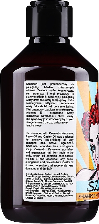 szampon z nafta kosmetyczna anna cosmetics