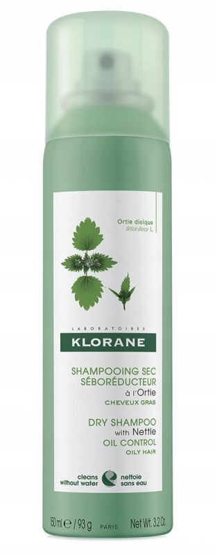 suchy szampon pokrzywa klorane