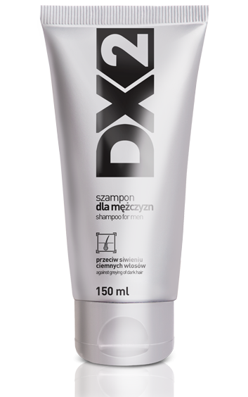 szampon dx 2 dla mężczyzn przeciw siwieniu dla włosów ciemnych