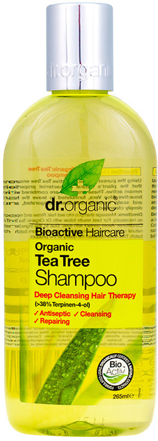 szampon do włosów z ekstraktem z drzewa herbacianego