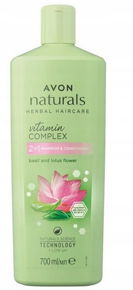 avon witaminowy szampon i odzywka 2w1 bazylia i kwiat lotosu1