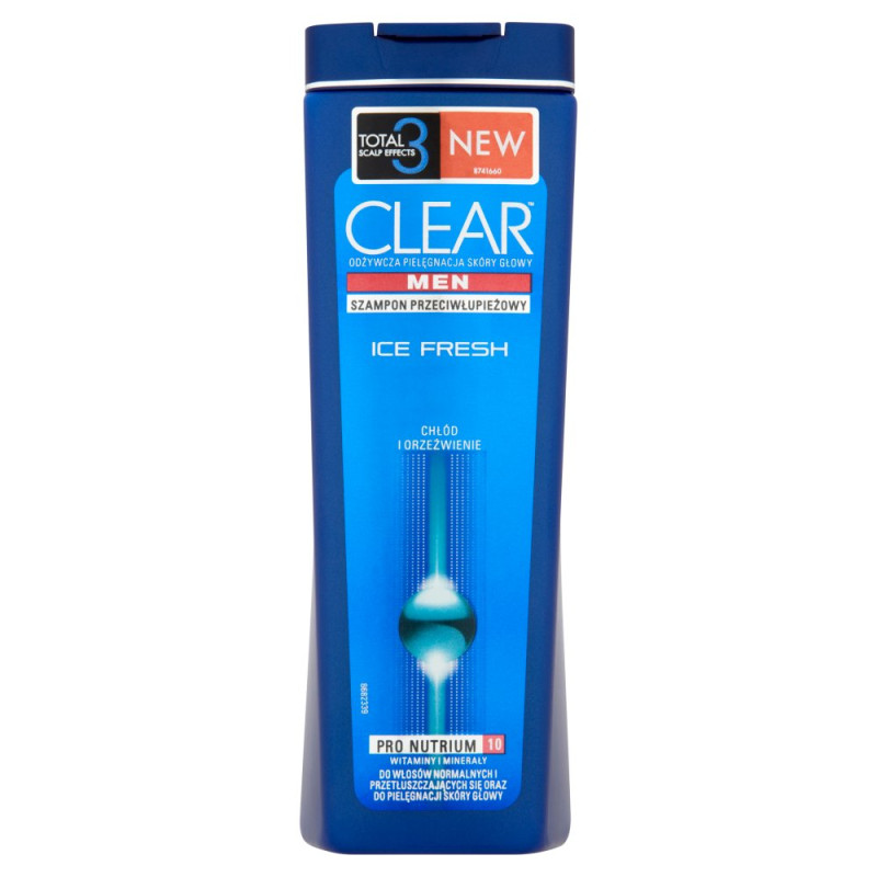 clear szampon przeciwłupieżowy ice fresh