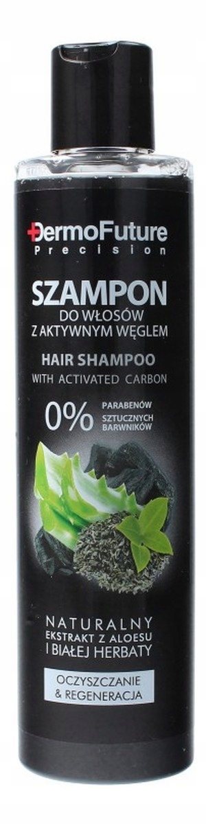 dermofuture szampon do włosów z aktywnym węglem skład