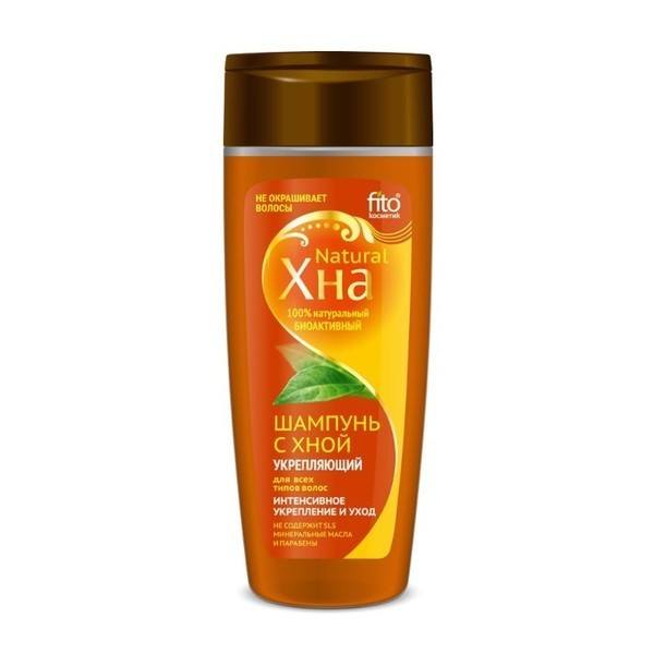 fitocosmetic wzmacniający szampon ochronny z henną dla wszystkich typów włosów