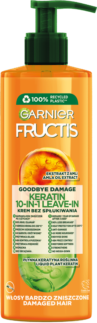 garnier fructis odżywka do włosów goodbye damage 10w1