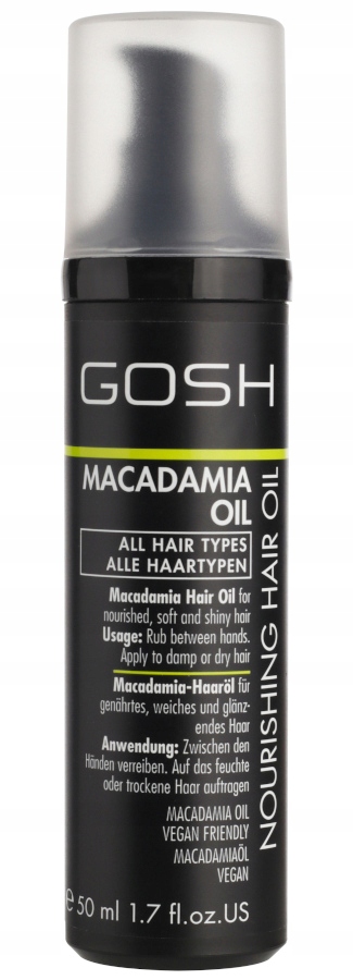 gosh macadamia oil olejek do włosów