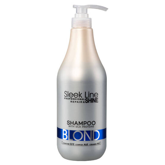 sleek line szampon do włosów farbowanych
