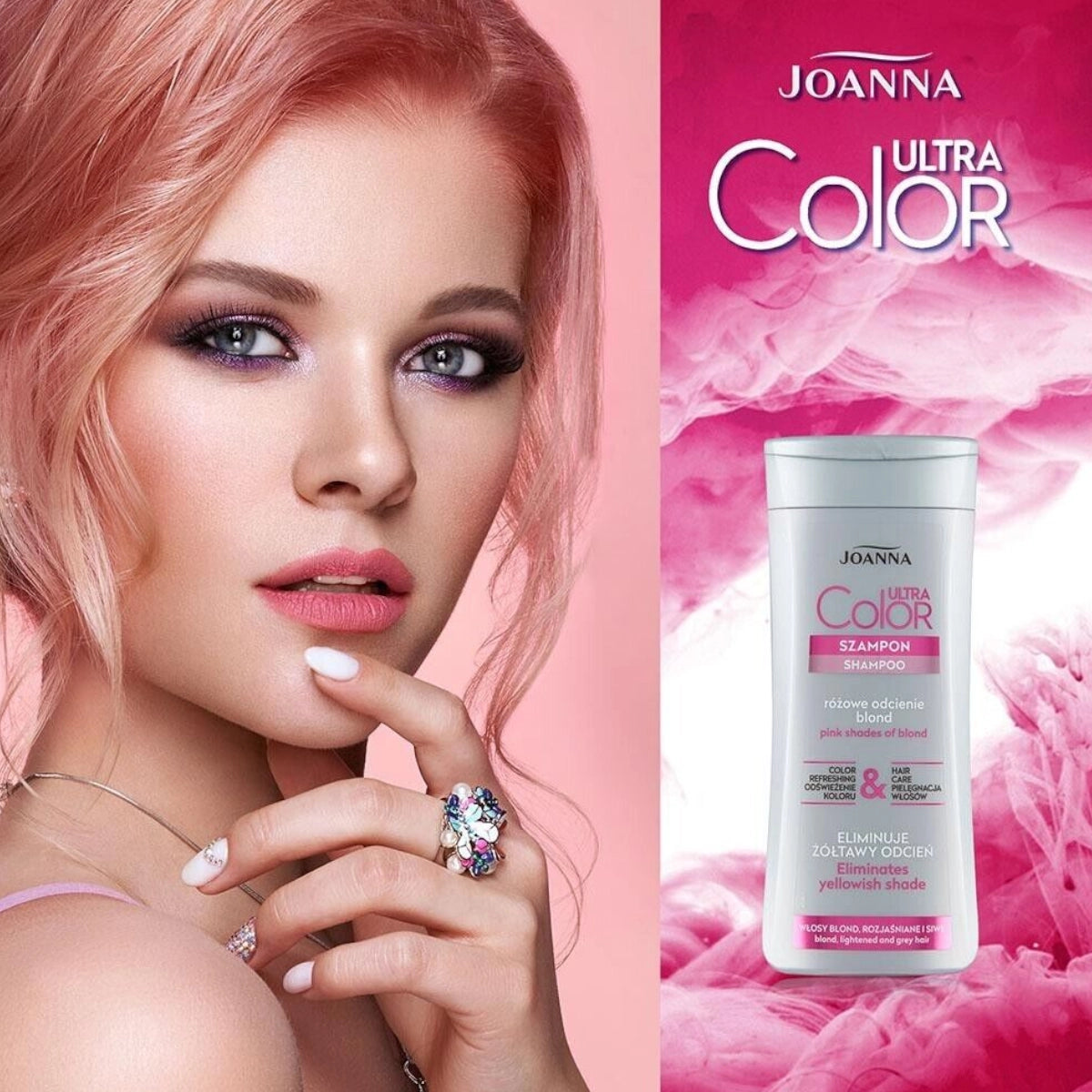 szampon joanna ultra color system efekty