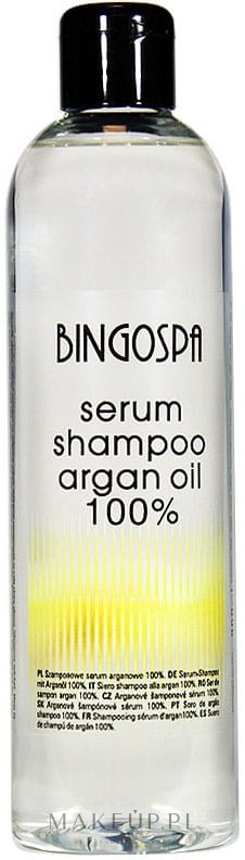 szampon kolagenowy z olejem arganowym i ekstraktem z bambusa bingospa